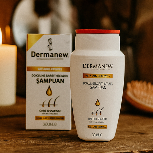 Dermanewhair shampoo with Biotin for man and woman 300 ml