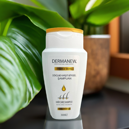 DermaNew Hair care serum + Derma Roller + Shampoo 300 ml