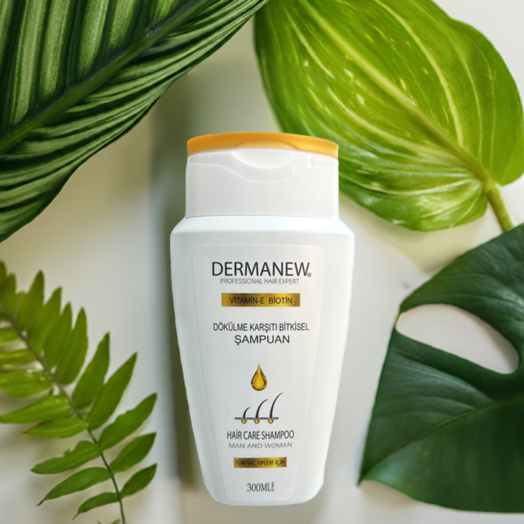 Dermanewhair shampoo with Keratin for man and woman 300 ml